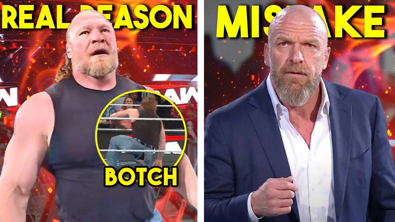 REAL REASON WHY BROCK LESNAR FAKED WWE RETIREMENT...WWE ADMIT MISTAKE...BIG BOTCH...Wrestling News