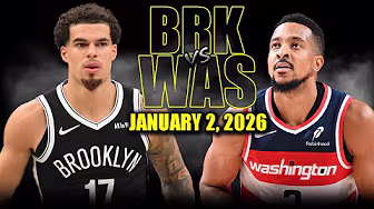 Brooklyn Nets vs Washington Wizards Full Game Highlights – January 2, 2026 | NBA Season