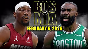 Boston Celtics vs Miami Heat Full Game Highlights – February 6, 2026 | NBA Season