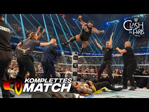 KOMPLETTES MATCH: Roman Reigns vs. Bronson Reed: Clash in Paris 2025 background