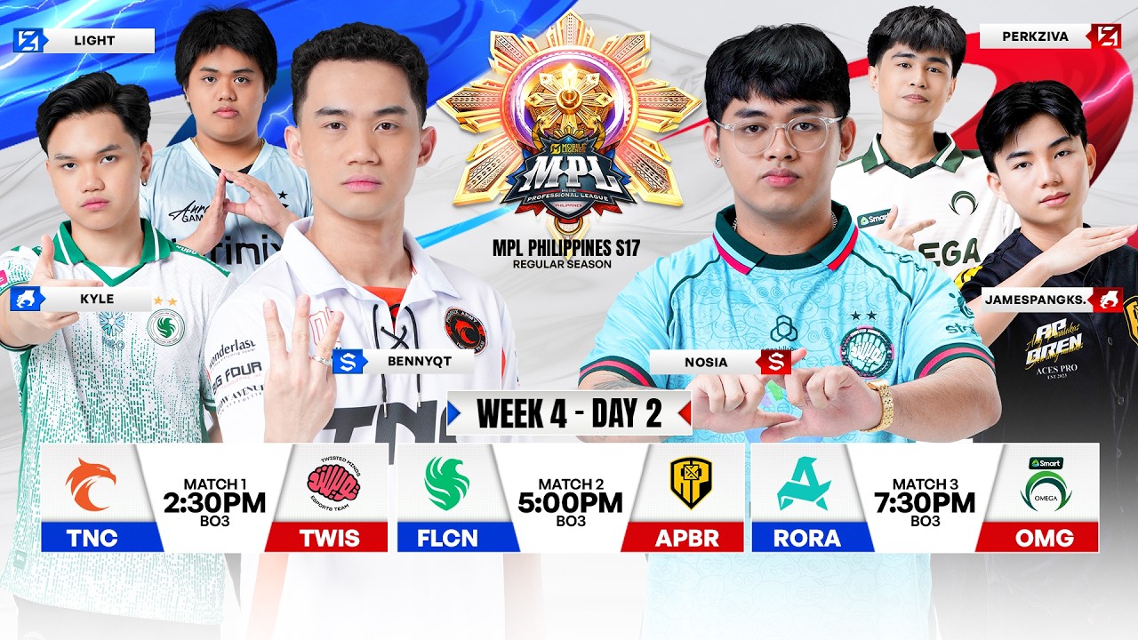๐ด LIVE | MPL PH S17 | ENGLISH - Week 4 Day 2