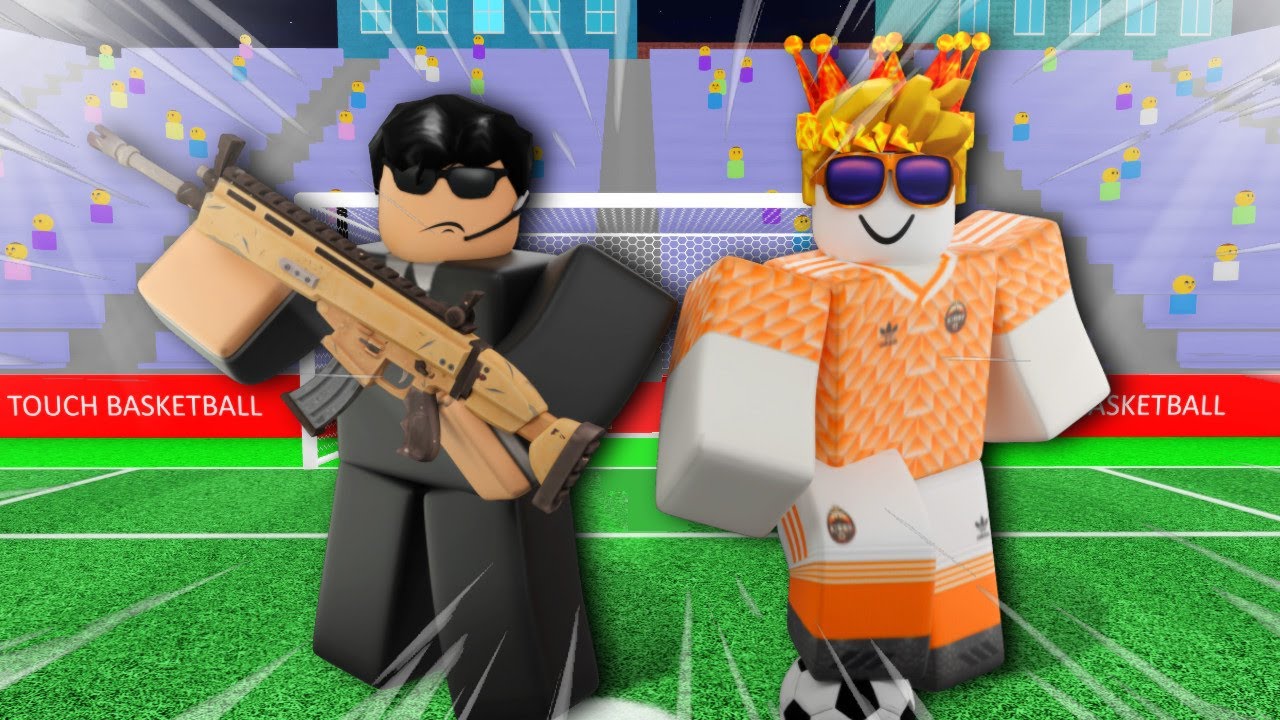 I Hired A Bodyguard in Roblox TOUCH FOOTBALL...