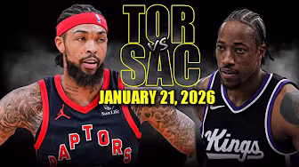 Toronto Raptors vs Sacramento Kings Full Game Highlights – January 21, 2026 | NBA Season