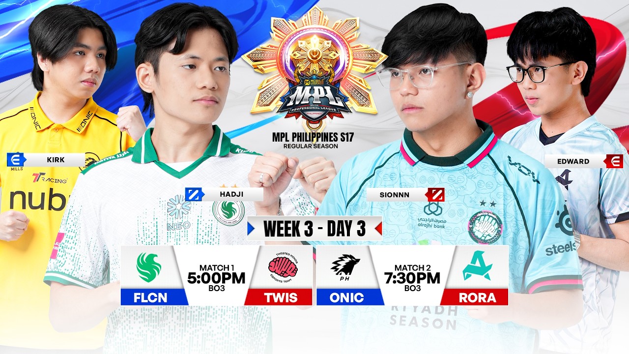 đŽ LIVE | MPL PH S17 | ENGLISH - Week 3 Day 3 background