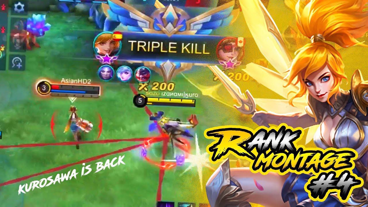 Kurosawa Taiki is Back! Rank Montage #4 || Sisipagin na Kaya? || Mobile Legends: Bang Bang backdrop