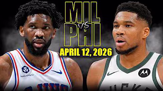 Milwaukee Bucks vs Philadelphia 76ers Full Game Highlights – April 12, 2026 | NBA Season