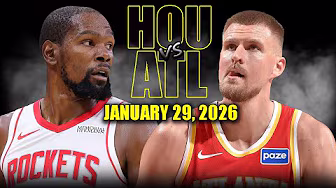 Houston Rockets vs Atlanta Hawks Full Game Highlights – January 29, 2026 | NBA Season