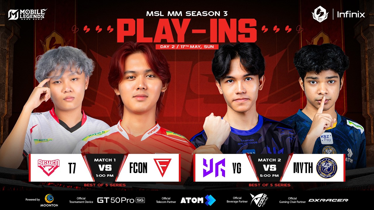 🔴 MSL MM Season 3 | Play-In Stage | Day 2 background
