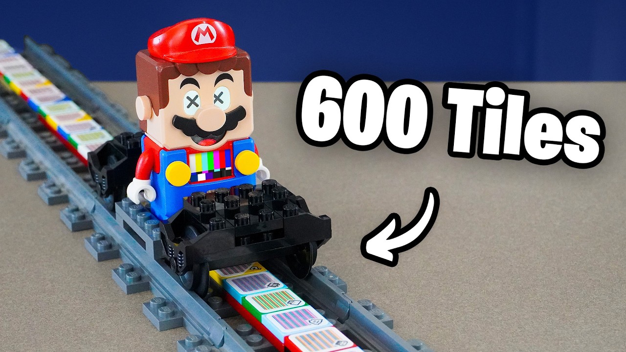 I BROKE Lego Super Mario background