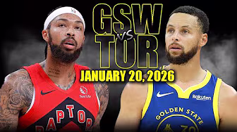 Golden State Warriors vs Toronto Raptors Full Game Highlights – January 20, 2026 | NBA Season