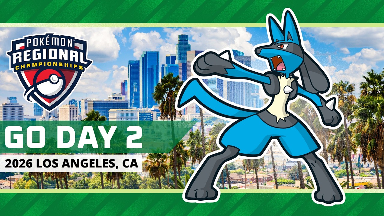 GO Day 2 | 2026 Pokémon Los Angeles Regional Championships background