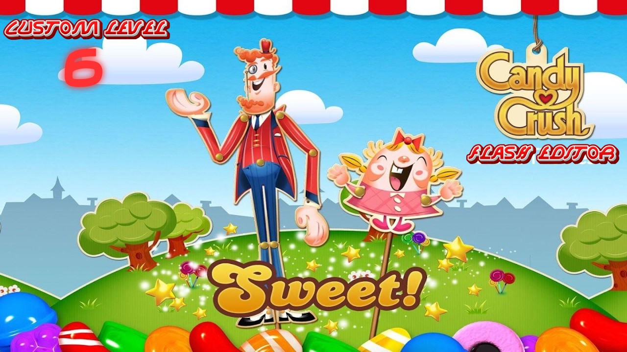 Candy Crush Saga: Flash Editor - Custom Level 6 background