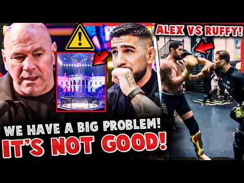 BREAKING! UFC WHITE HOUSE EVENT IN TROUBLE!? *FOOTAGE* Alex Pereira SPARS Mauricio Ruffy!