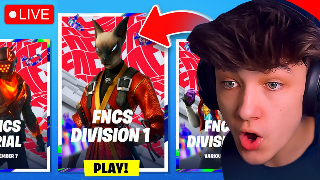 🔴LIVE! - DUO FNCS TOURNAMENT, DAY 2! (Fortnite)