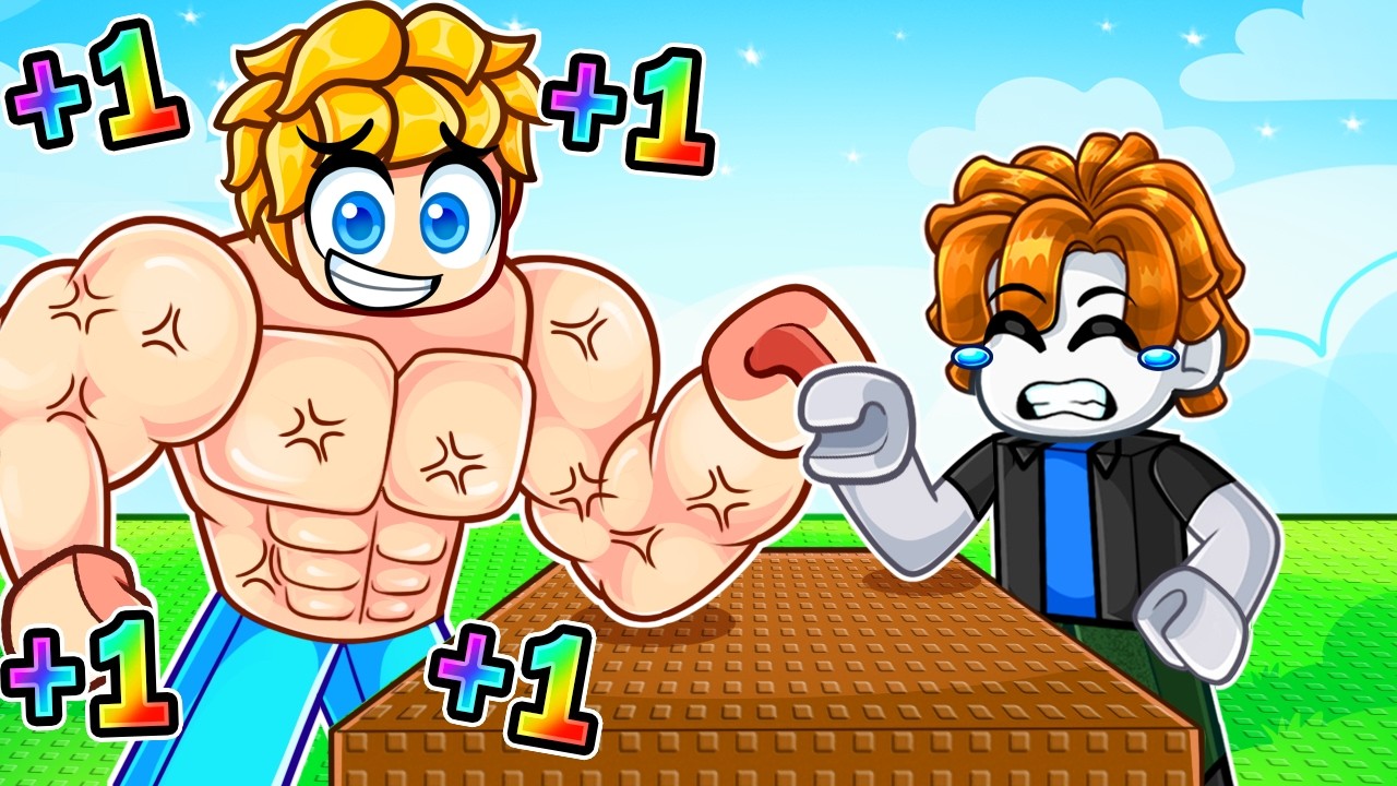 Jede Sekunde +1 Arm WRESTLING STÄRKE in Roblox!