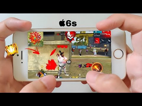 iphone 6s Free Fire Handcam gameplay + 2gb ram+MACRO+DPI 🔥20kill in Br rank