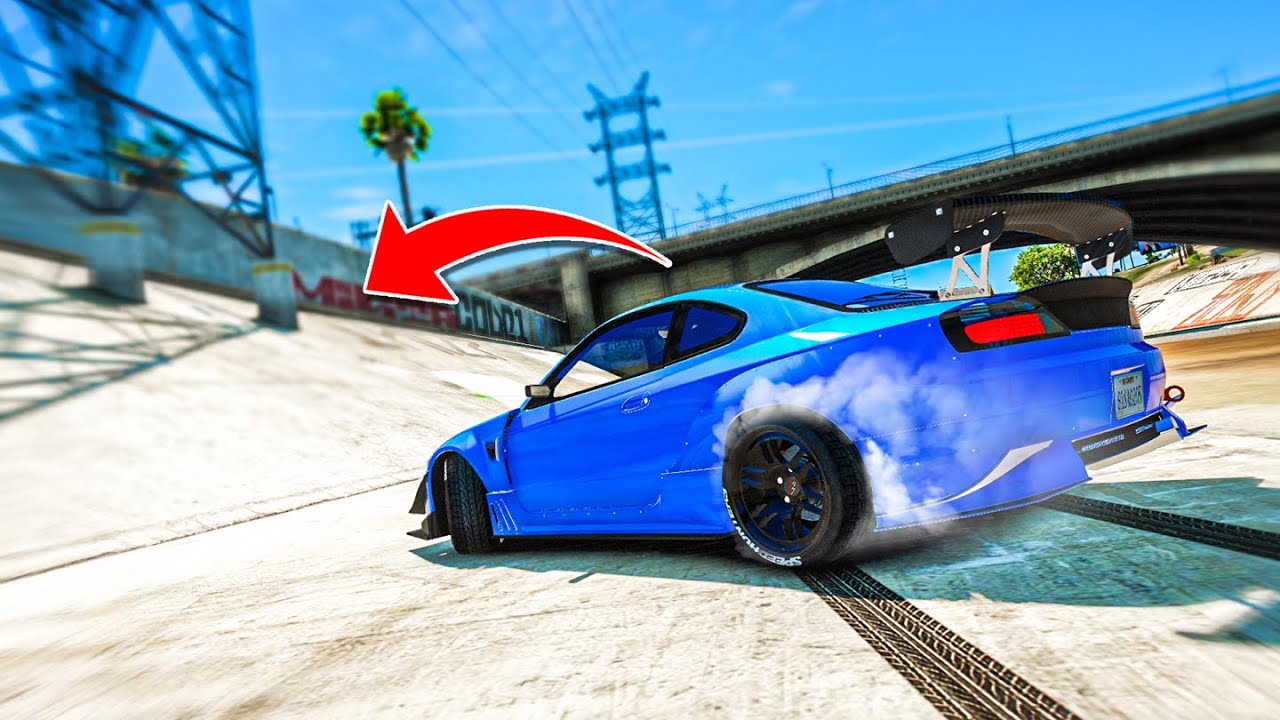 The CLEANEST GTA 5 DRIFT STUNTS Ever! (FiveM Stunts & Fails) background