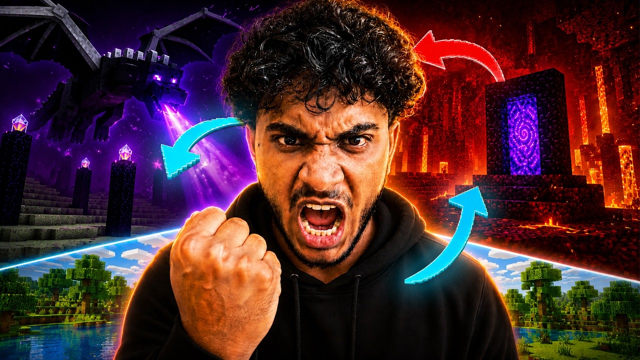 I Beat Minecraft... BACKWARDS ๐