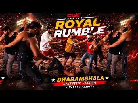 CWE | ROYAL RUMBLE DHARAMSHALA SYNTHETIC STADIUM HIMACHAL PRADESH. 15 may 2026