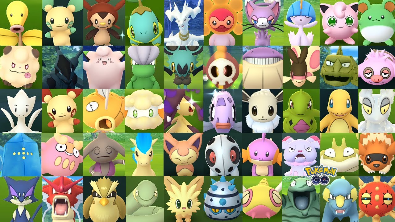 When shiny luck strikes in Pokemon GO PART 1 background