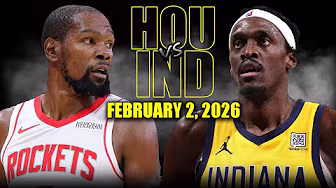 Houston Rockets vs Indiana Pacers Full Game Highlights – February 2, 2026 | NBA Season