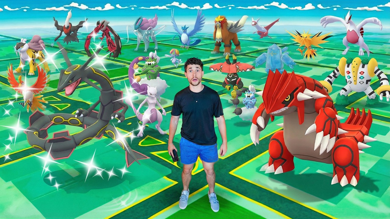 I found WILD Legendary Pokémon! background