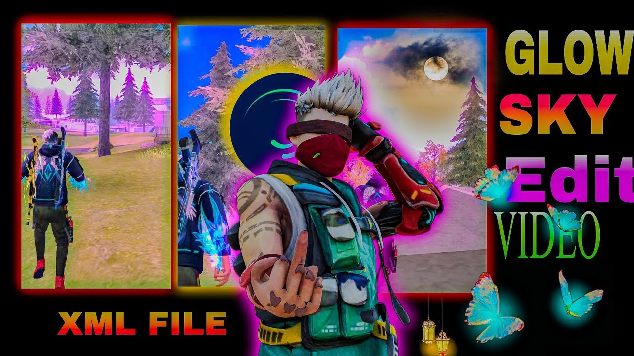 ๐ฅ FREE FIRE GLOW SKY EDITING VIDEO ๐ | XML FILE DOWNLOAD โก Ultra Smooth Glow