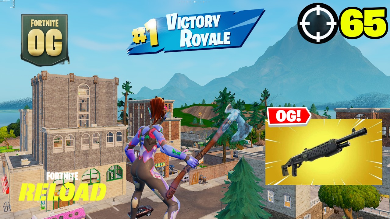 65 Elimination Solo "RELOAD” Gameplay Wins (Fortnite Chapter 7 PS5 Controller)