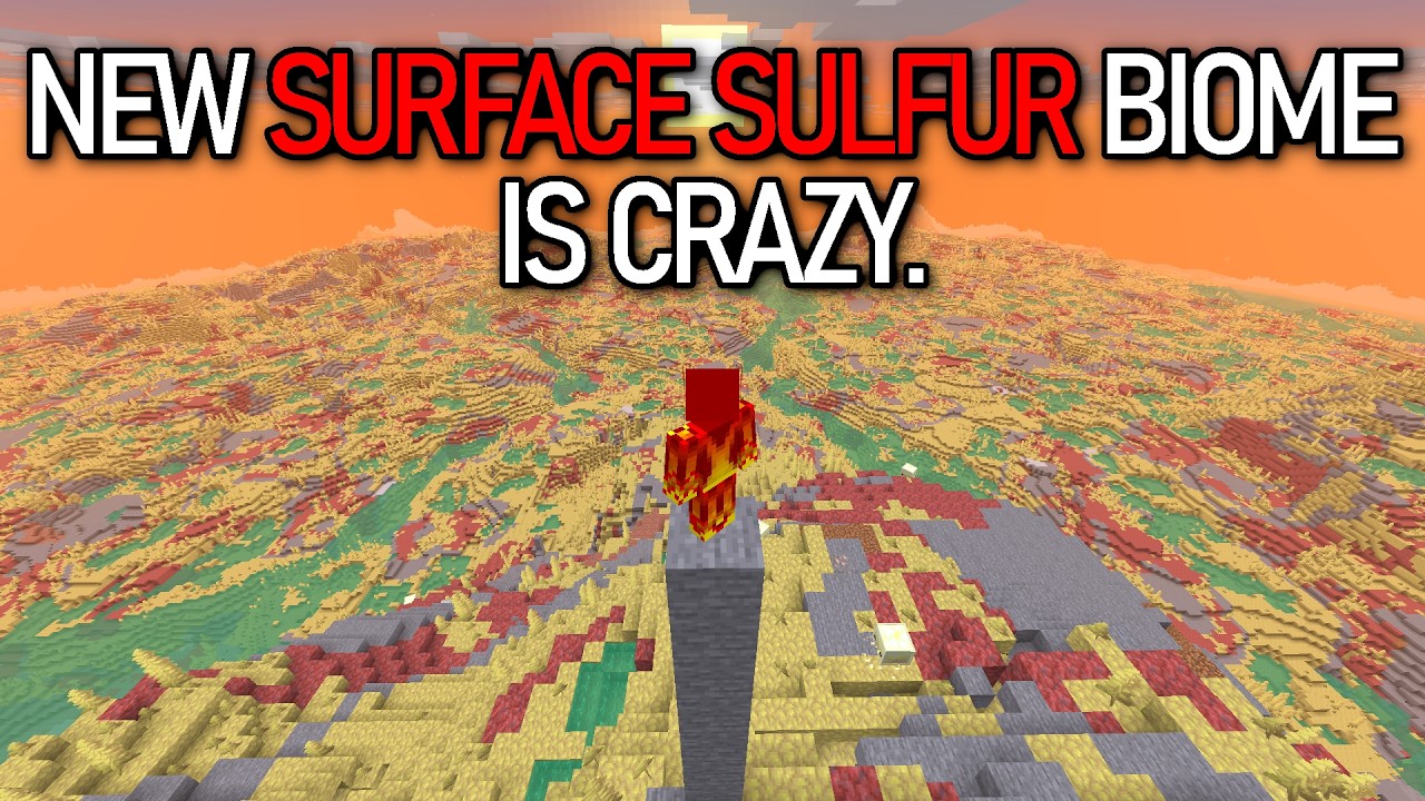 NEW "SURFACE SULFUR BIOME" is bonkers. background