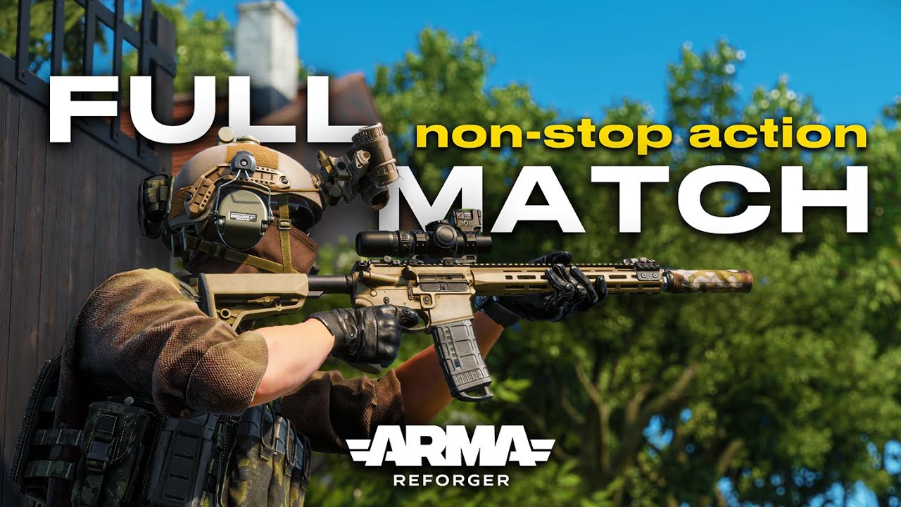 I Played A FULL Match On Arma Reforger's BEST Server... (70+ Kills) background