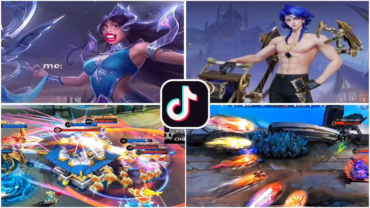 Mobile Legends Best Edits on Tiktok \ 9999 IQ Moments \ WTF and Funny Moments / Freestyle