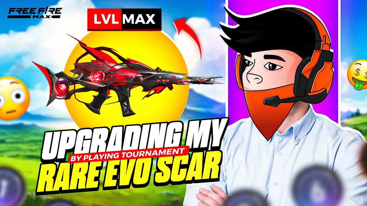 Upgrading My Rare Evo Scar π«| By Playing Free Fire Tournament π₯| Shreyash!op