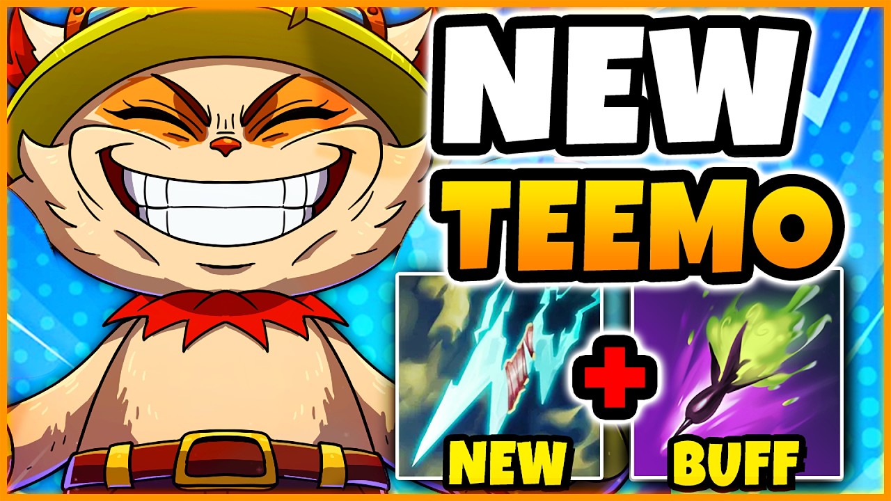 RIOT JUST BROKE CRIT TEEMO WITH THE NEW BUFFS... (enemy jinx TILTED)