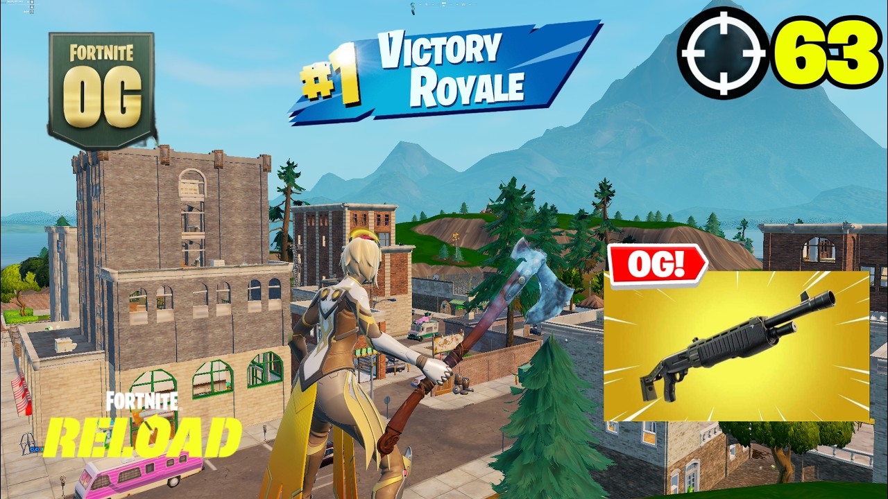 63 Elimination Solo "RELOAD” Gameplay Wins (Fortnite Chapter 7 PS5 Controller)