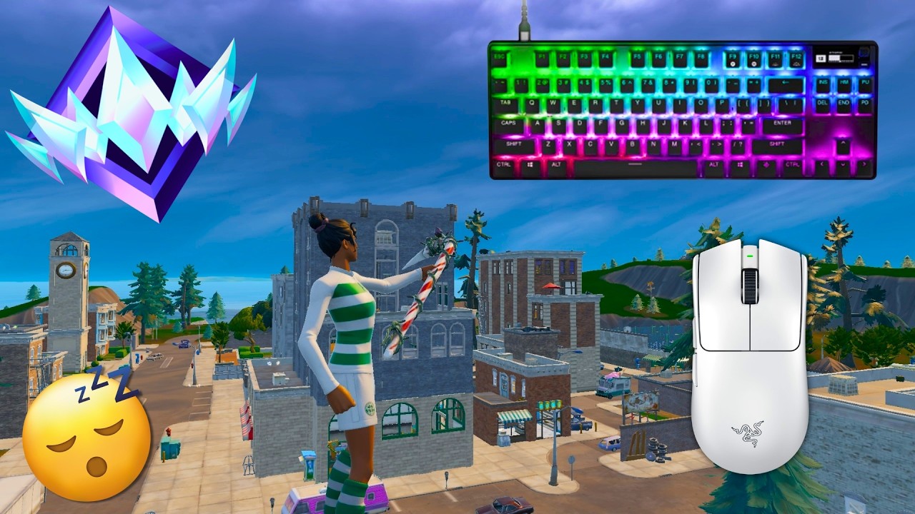 SteelSeries Apex Pro TKL ASMR ๐ด Fortnite OG Ranked Reload ๐ Satisfying Keyboard Fortnite 240 FPS 4K