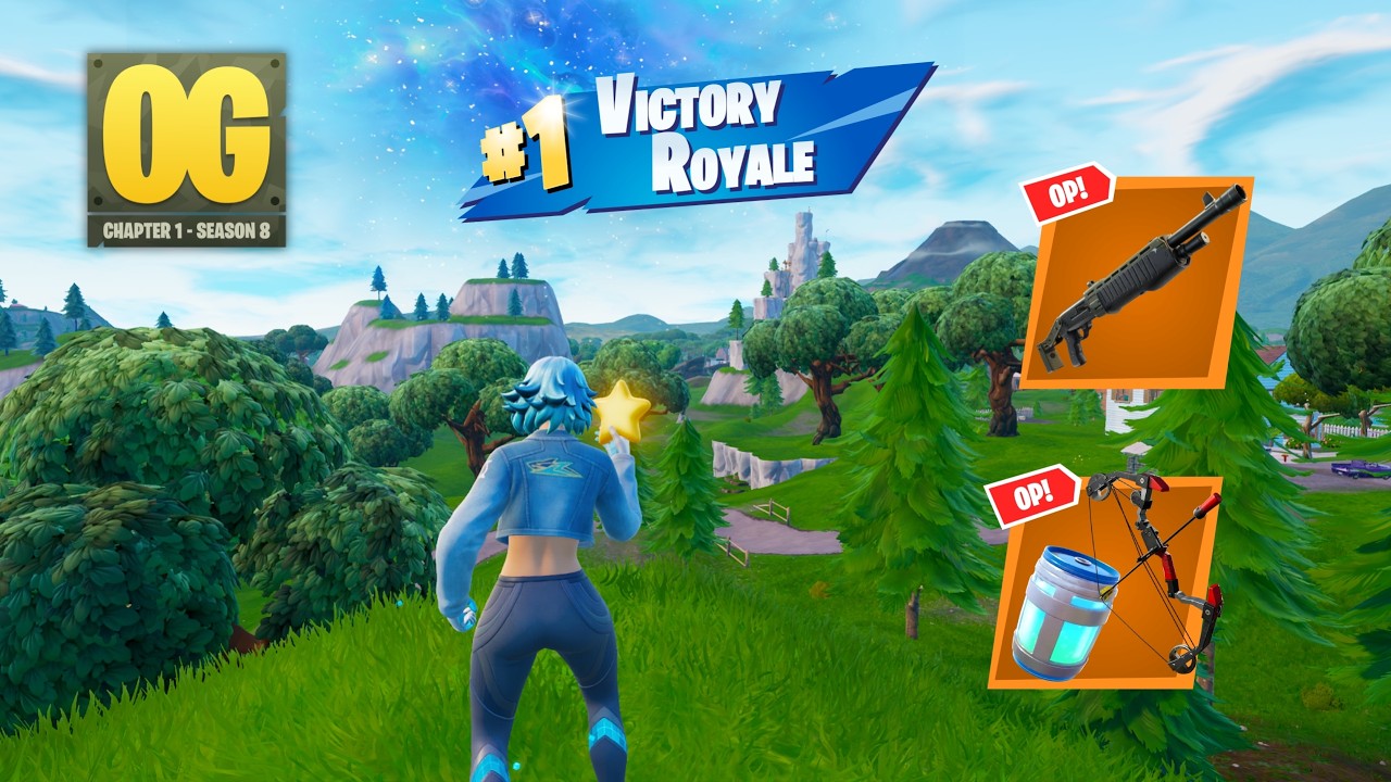 28 Kill Fortnite Solos "FORTNITE OG" | High Kill Fortnite OG Season 8 Gameplay (OG GRAPHICS)