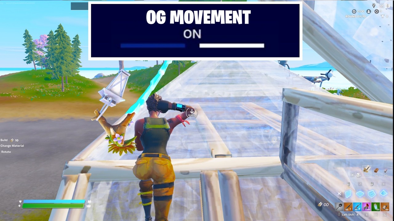How To Get OG Movement in Creative! (*NEW* Map)