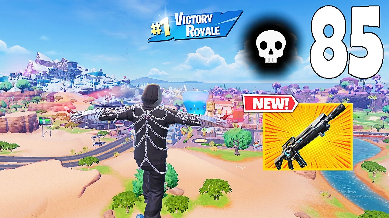 85 Elimination Solo Vs Squads/squads "Zero Build" Gameplay Wins (NEW Fortnite Chapter 7 Season 2 PC)