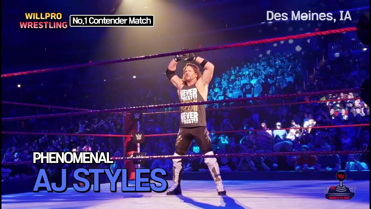 AJ Styles vs. Baron Corbin '19 WPW Ep.61-6 background