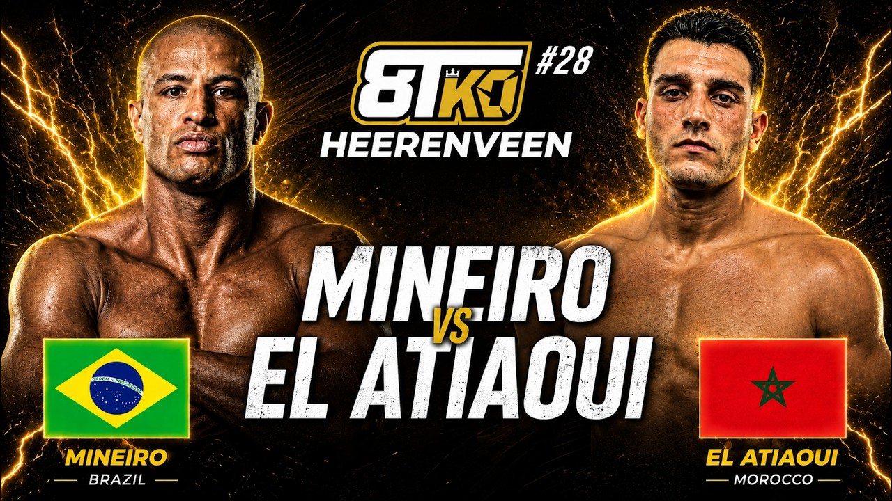 WHAT A CLASH! MINEIRO VS EL ATIAOUI background