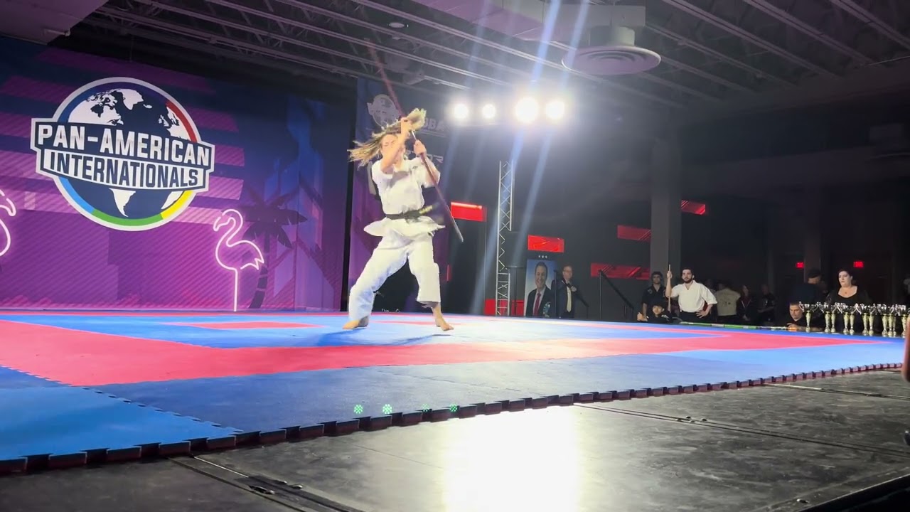 Averi Presley Womens Traditional Weapons Overall Grand - Pan American Internationals 2026 background