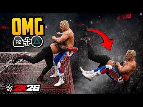 30 Crazy Ways to Hit Spear in WWE 2K26!
