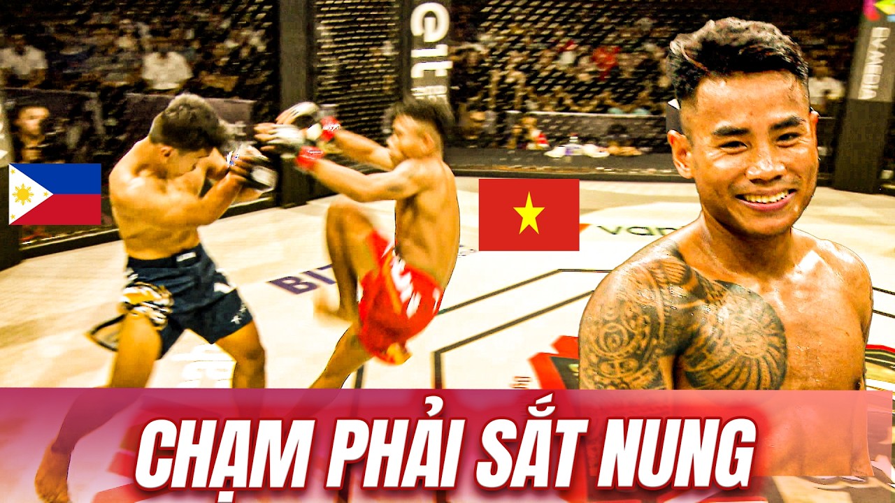 Đối thủ Phi CỰC ĐEN khi đụng phải người sắt Văn Hương.Bảo chấn vì dính series ĐÒN NHƯ SẮT NGUỘI background