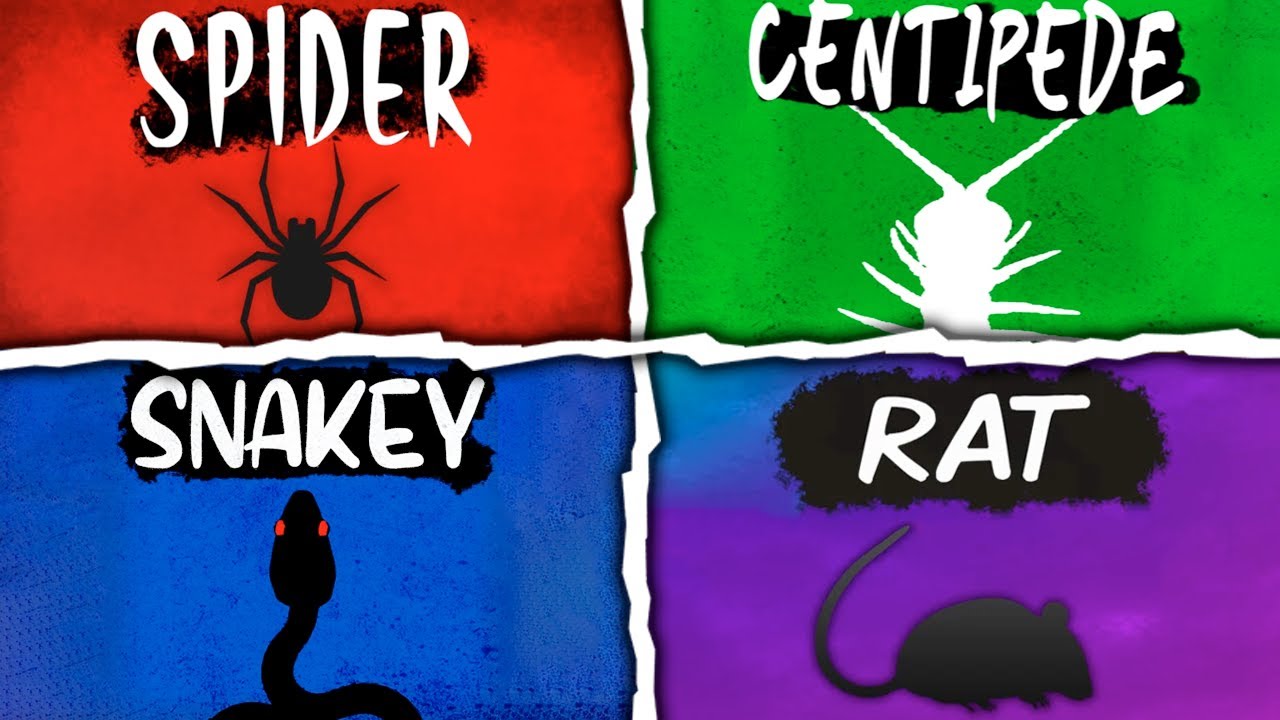 Spider + Centipede + Snakey + Rat | Full Walkthrough | Roblox
