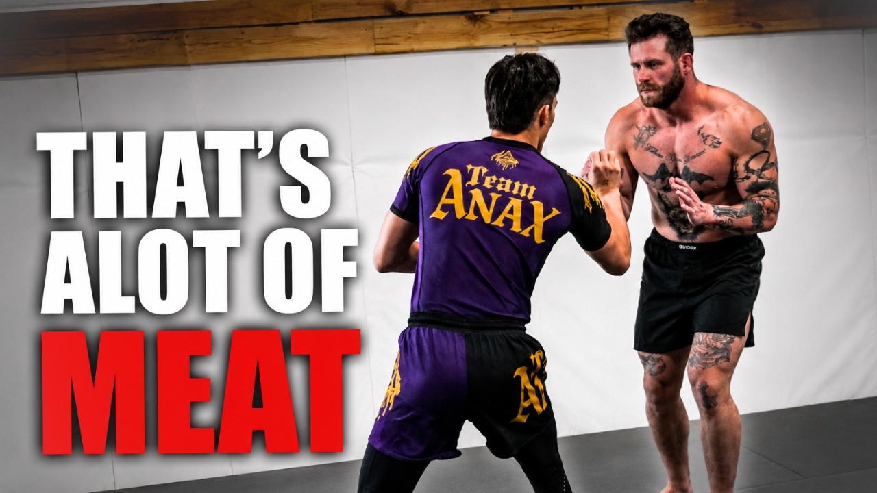 scary looking heavyweight tears through round 1 of Pit Beefs background