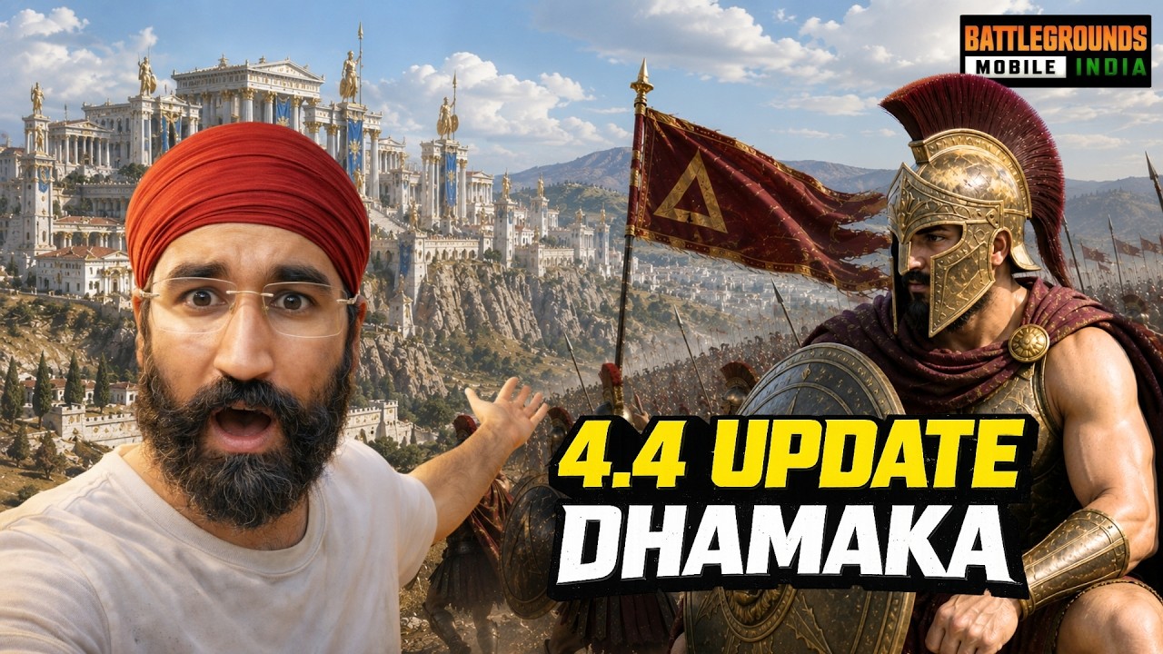 BGMI LIVE : 4.4 UPDATE is HERE π | PUBG background