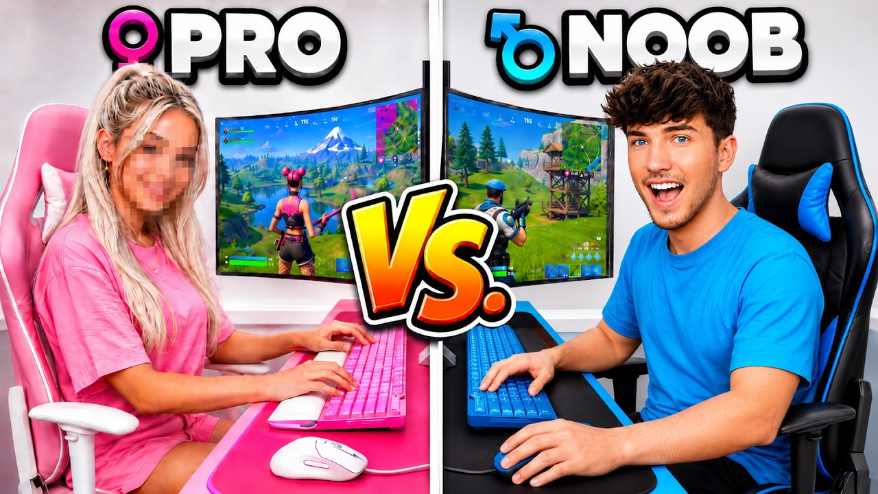 Ich fordere das BESTE MÄDCHEN in Fortnite heraus! 😱🔥 Jungs vs. Mädchen 1v1