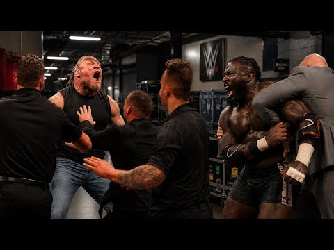 WWE Backstage 21 May 2026 Brock Lesnar Vs Oba Femi Brutal Fight Full Match | WWE Backstage 2026