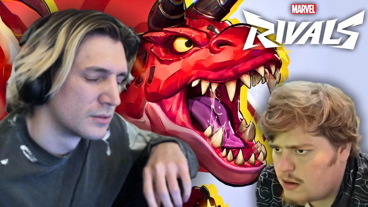 xQc RETURNS to Marvel Rivals ft. Jesse
