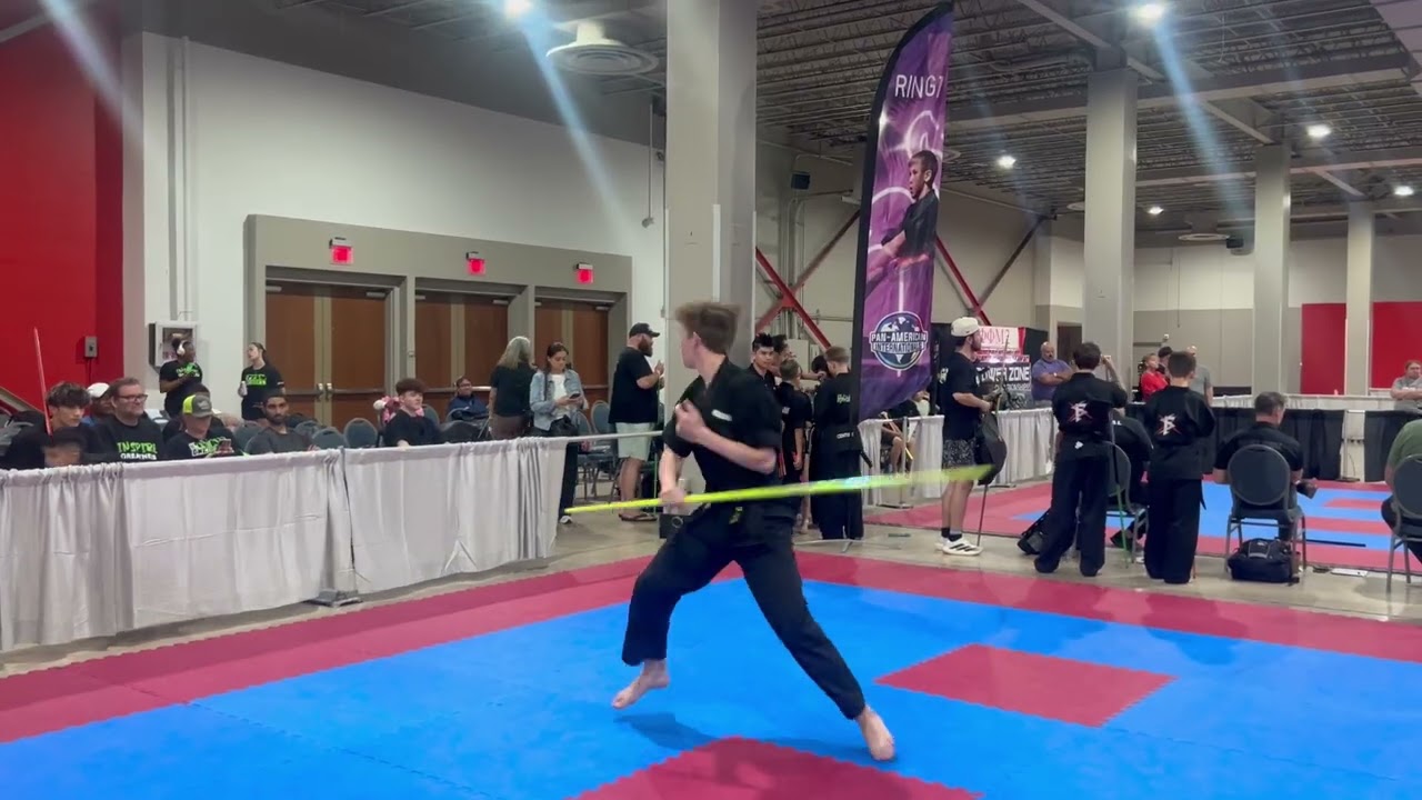 Nolan Grunwald 16-17 Boys Creative Non-Bladed Weapons - Pan American Internationals 2026 background